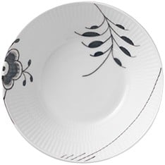 Sort Mega Riflet 17 cm. dyb Tallerken